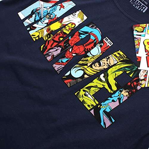 Marvel Boy's Characters Logo T-Shirt age 7