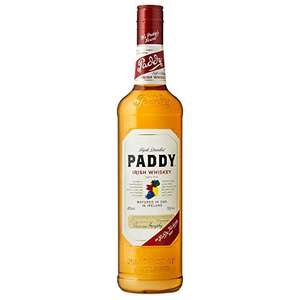 Paddy triple distilled blended Irish Whiskey 70cl £15 @ Amazon