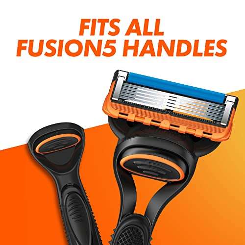 Gillette Fusion5 Razor Blades Men, Pack of 11 Refills, 5 Anti-Friction Razor Blades - £22.94 / £21.79 S&S @ Amazon