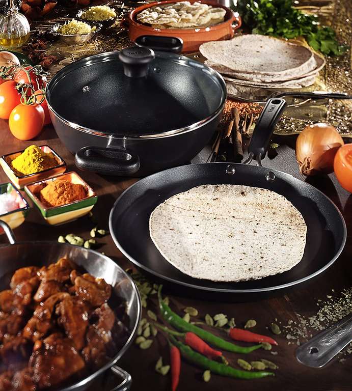 Tefal Non-Stick Frying Pan for Chapatti and Indian Flatbread Pan Madras Collection £13.99 @ Amazon