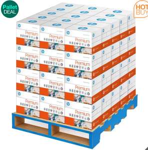 HP Premium Paper A4 90gsm White Pallet of Paper - 150,000 Sheets £1,499.99 @ Costco online
