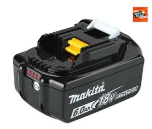 Makita BL1860B 6.0Ah 18V LXT Li-Ion Battery £78 + £5 delivery at ITS