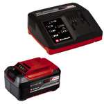 Einhell Power X-Change 18V, 5.2Ah Lithium-Ion Battery Starter Kit - Battery and Charger Set