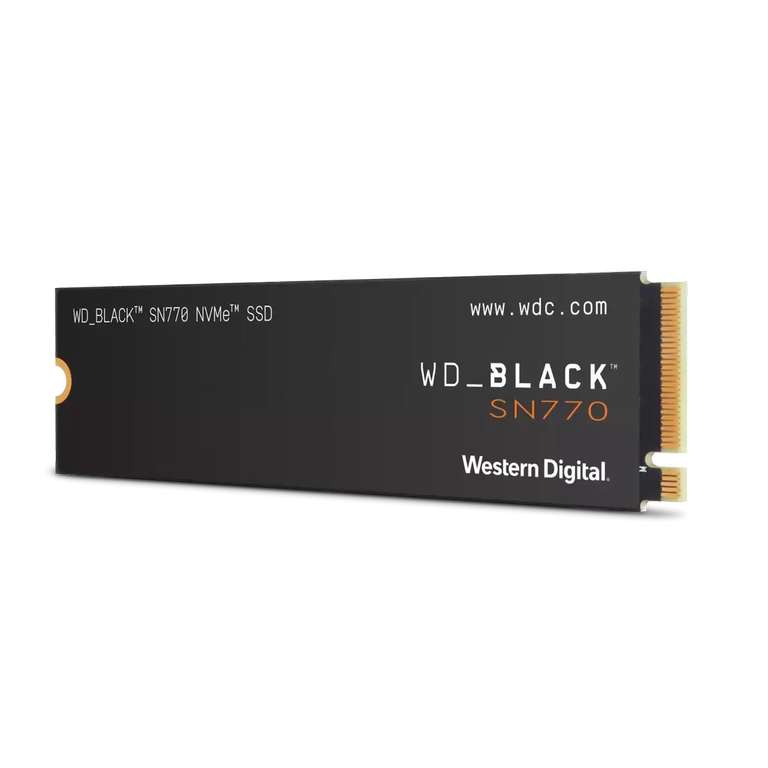 2x 2TB WD_BLACK SN770 NVMe SSD (4TB Total) - £166.38 @ Western Digital