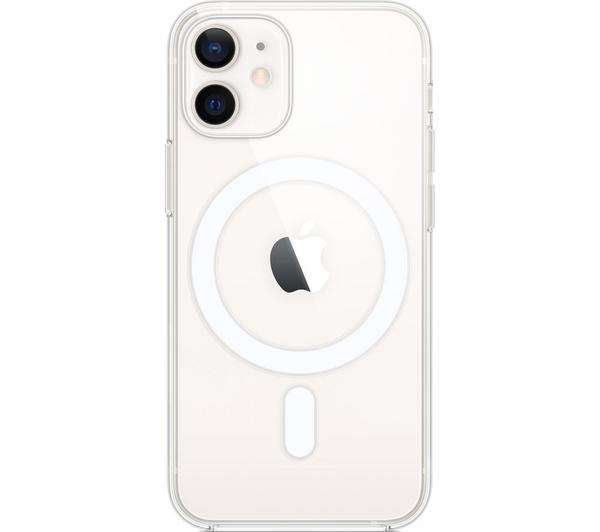 Apple iPhone 12 Mini Clear Case With MagSafe - £2.97 | Apple iPhone 12 Mini Silicone MagSafe - £3.97 Free Collection @ Currys