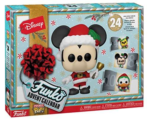 Funko POP Christmas Advent Calendar 2022: Disney Classic With 24 Days of Surprise Pocket POP! Figurine Toys - £18.99 @ Amazon