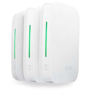 Zyxel WSM20 AX1800 Whole Home Mesh WiFi 6 System 3 PACK - £89.99 @ Ebuyer