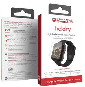 Zagg InvisibleShield HD Apple Watch 4 44mm Screen Protector (Only 2 available) £4.99 delivered @ Argos Ebay