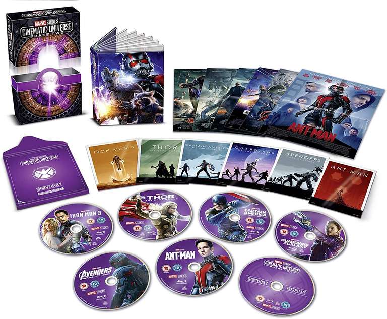 Marvel Studios Collector’s Edition Box Sets (Blu-ray and 4K UHD versions) from £25.49 @ Amazon