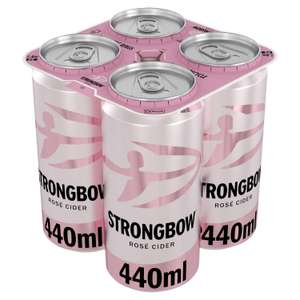 4x440ml Strongbow Rose Cider (Wandsworth Southside)