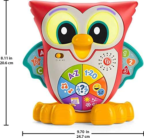 Fisher-Price Linkimals Light-Up & Learn Owl, £24.01 at Amazon