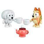 Bluey Lila and Bingo School Friends 2-Packs Tea Time Party Playset with Official Collectable 2.5 inch - £6 @ Amazon