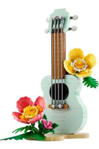 LEGO Creator 3in1 Tropical Ukulele Toy Instruments Dolphin seashell Set 31156 free click & collect