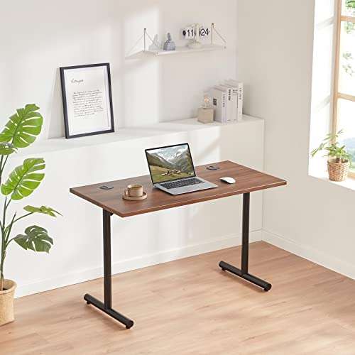 Amazon Brand Movian Simple Office Desk (120 x 60 x 73.6cm) Walnut & Beech - £65.44 @ Amazon