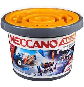 Meccano Junior Free Play Bucket STEM 150 Pieces 20106 + free click & collect