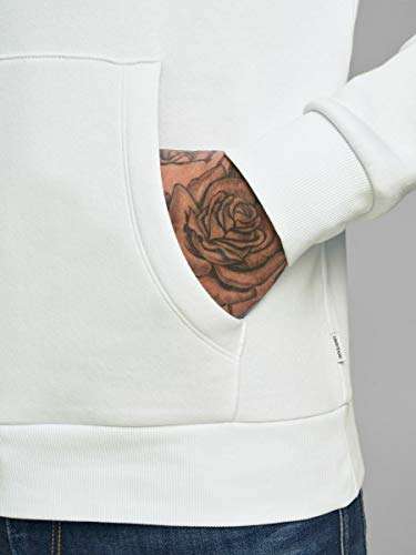 Jack & Jones Men's Jjecorp Logo Sweat Hood Noos Hoodie White / Black / Grey - S / M / L / XL - £17.99 Sold & Dispatched Fas Cloth @ Amazon