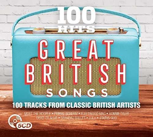 100 Great British Songs 5CD £3.54 @ Rarewaves