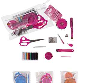 Pencil Case Style Sewing Accessories Kit - £3.20 @ Amazon