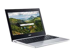 Acer Chromebook 311 CB311-11H - (MediaTek MT8183, 4GB, 64GB eMMC, 11.6 inch HD Display, Google Chrome OS, Silver) - £169.99 @ Amazon