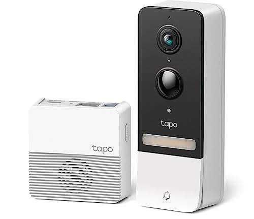 Tapo 2K 5MP Smart Wireless Security Video Doorbell & chime Refurbished Excellent - Sold by WECONNECT DIRECT