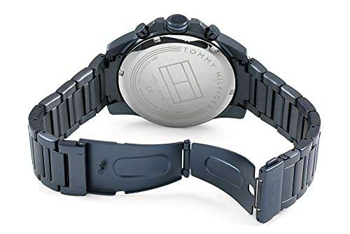 Tommy Hilfiger Multi Dial Quartz Watch for Men with Blue Stainless Steel Strap - 1791560