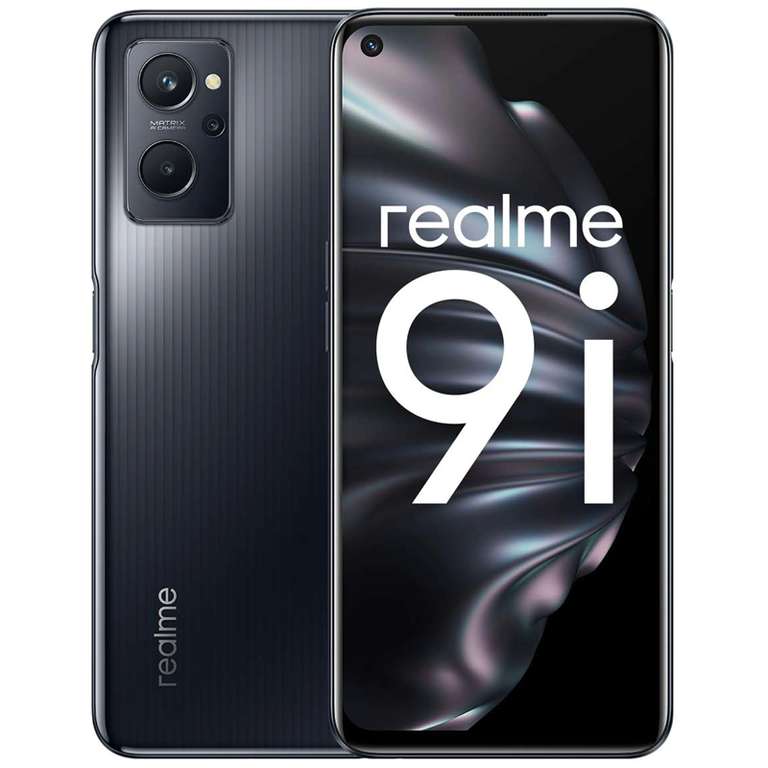 realme 9i, 4GB/128GB, Snapdragon 680, 5000 mAh, 50MP, 90Hz, Dual Sim, Android 11 Smartphone, Prism Black £177.62 delivered @ Amazon Italy