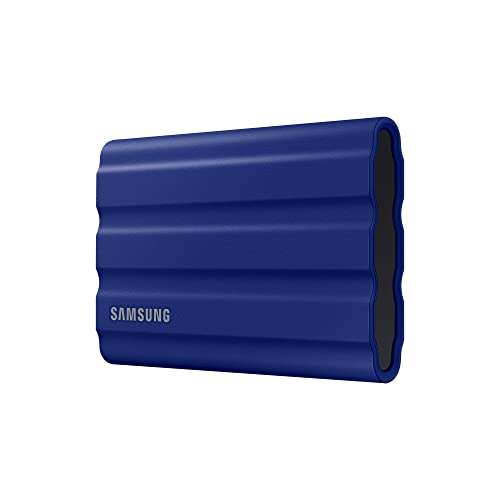 Samsung T7 Shield Portable SSD 2 TB - USB 3.2 Gen.2 External SSD Blue (MU-PE2T0R/EU)