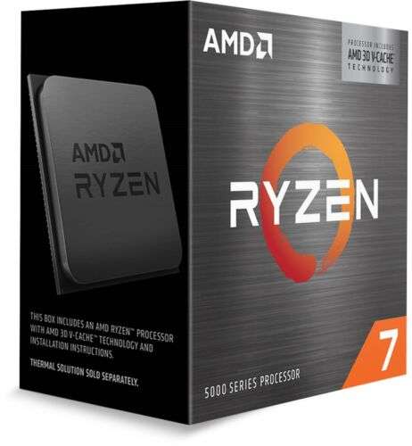 AMD Ryzen 7 5800X3D 3.4GHz Octa Core AM4 CPU - £276.07 With Code @ CCL Computers / eBay