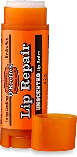 O'Keeffe's Lip Repair Unscented Lip Balm 4.2 g - £2.83 (£2.55 or less on Sub & save) @ Amazon