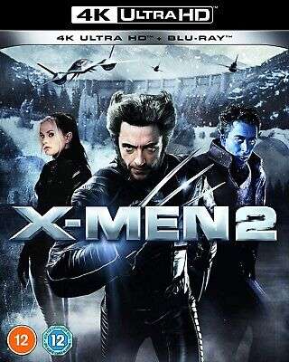 X-Men 2 (4K Ultra + Blu-Ray) New Sealed + Cover - £7.49 sold by nowthatsmedia @ eBay