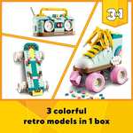 LEGO Creator 3in1 Retro Roller Skate to Mini Skateboard Toy to Boom Box Radio 31148 - w/Voucher