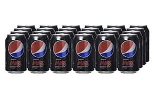 Pepsi Max Cola Can 330 ml (Pack of 24) £8 S&S £7.60 @ Amazon