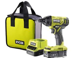 ONE+ Impact Driver 2.0Ah Kit (R18ID2-120S) with Free Compact Combi Drill (R18PD3-0) £114.95 at CBS Power Tools