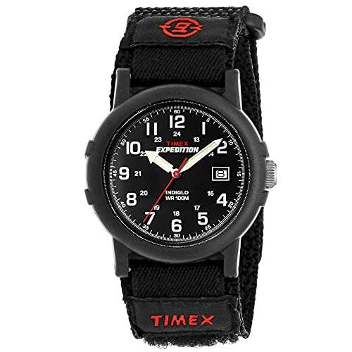 Timex Expedition Camper Men's 38 mm Watch, Indiglo, 100M WR