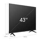 Hisense 43A6BGTUK (43 Inch) 4K UHD Smart TV £234 @ Amazon