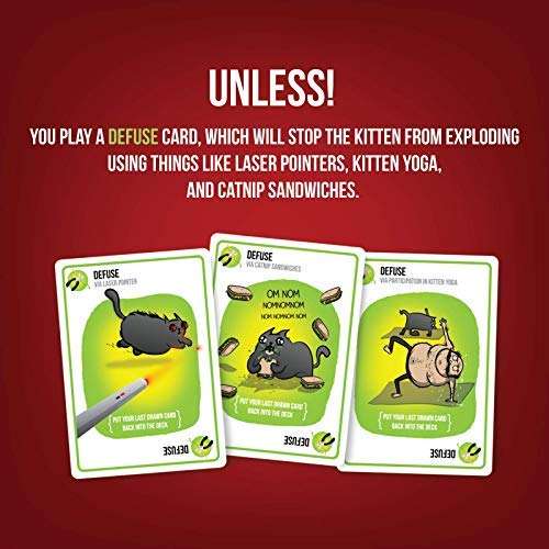 Exploding Kittens Card Game - Original Edition