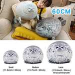 ETAOLINE Chubby Blob Seal Pillow Cute Seal Plush Toy Stuffed Animals - £9.74 @ Amazon