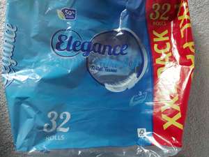 Elegance 32 pack (3ply) Tissue Rolls - Instore Basildon