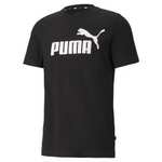 PUMA Men's Ess Logo Tee sizes 3XS - XXL £10 @ Amazon