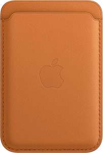 Apple Leather Wallet with MagSafe (for iPhone) - Golden Brown - £22.97 @ Amazon