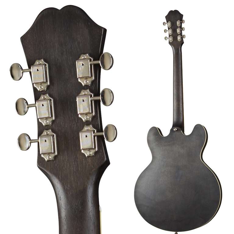 Epiphone Casino Hollow-body Guitar Blue or Worn Ebony - P-90 Pickups / Graph Tech Nut - £379 Delivered @ GuitarGuitar