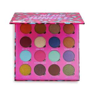 Revolution Makeup Obsession London, In The Neon Jungle, Eyeshadow Palette, 16 Shades, 20.8g