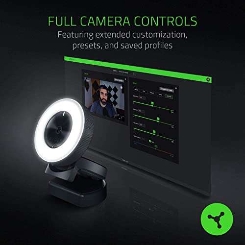 Razer Kiyo - Streaming Camera with Ring Lighting - £49.99 @ Amazon
