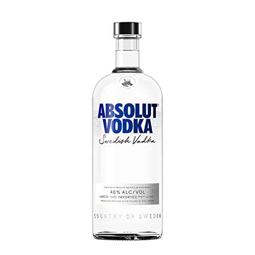 Absolut Original Swedish Vodka, 1L £20 @ Amazon