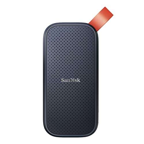 SanDisk 1TB Portable SSD – up to 800MB/s Read Speed, USB 3.2 Gen 2, Black