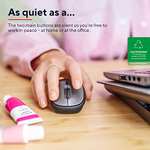 Trust Yvi+ Silent Wireless Mouse, Sustainable Design, 800-1600 DPI £6.87 @ Amazon UK