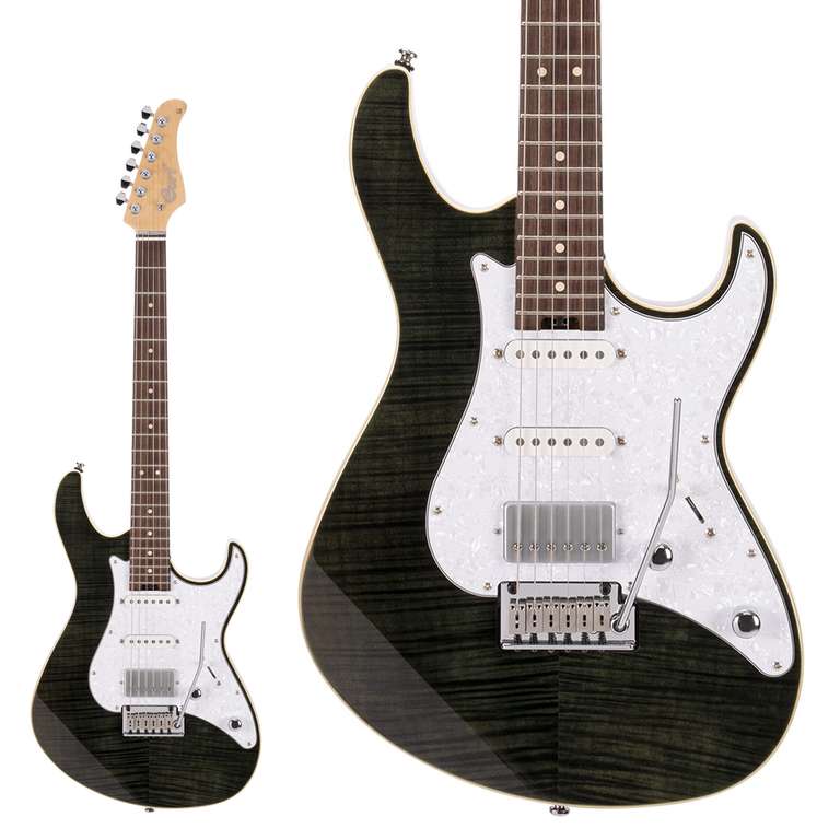 Cort G280 Select Trans Black Electric Guitar (Flamed Maple) - £249 Delivered @ GuitarGuitar