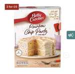 Offer Stack 9 x Betty Crocker Cake Mixes & Icing Pots mix and match £13 with code (£1.44 each) + Free Collection @ Hobbycraft