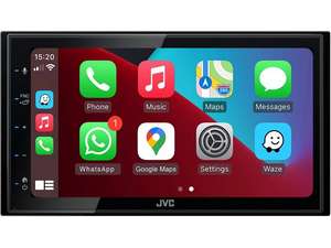 JVC KW-M560BT Car Stereo with Apple CarPlay & Android Auto with code