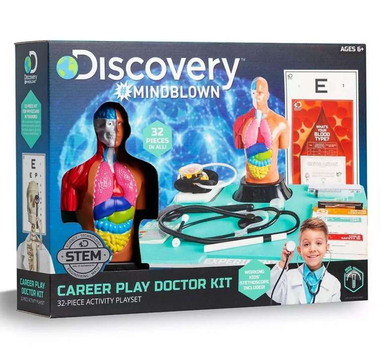 Discovery Mindblown Career Play Doctor Kit (6+ Yrs) £9.50 + Free Click and Collect @ Marks & Spencer